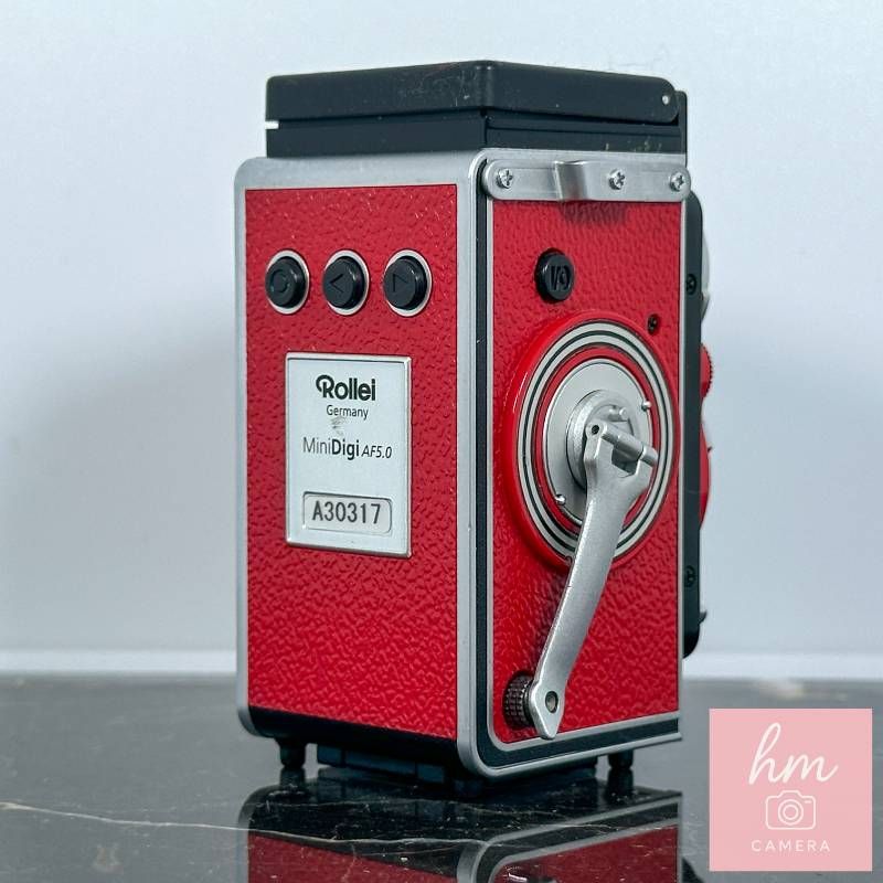 Rollei Rolleiflex MiniDigi AF5.0 レッド 二眼レフ風 オート