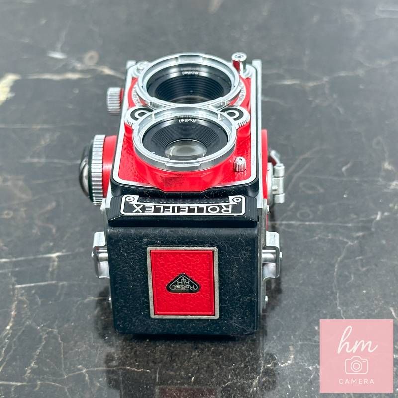 Rolleiflex MiniDigi AF5.0 RED デジタルカメラ Rollei Rolleiflex MiniDigi AF5.0 レッド 二眼レフ風 オート