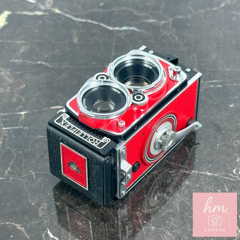 Rollei Rolleiflex MiniDigi AF5.0 レッド 二眼レフ風 オート