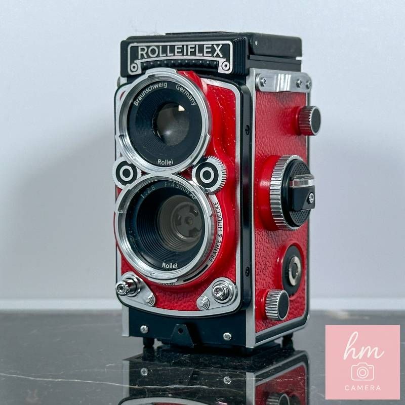 Rollei Rolleiflex MiniDigi AF5.0 レッド 二眼レフ風 オート