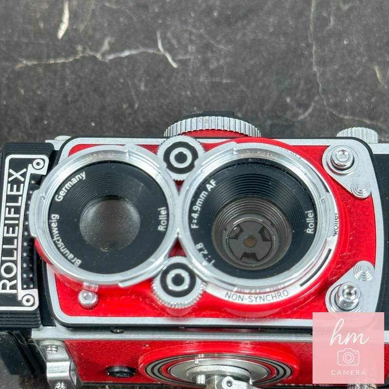 Rollei Rolleiflex MiniDigi AF5.0 レッド 二眼レフ風 オート
