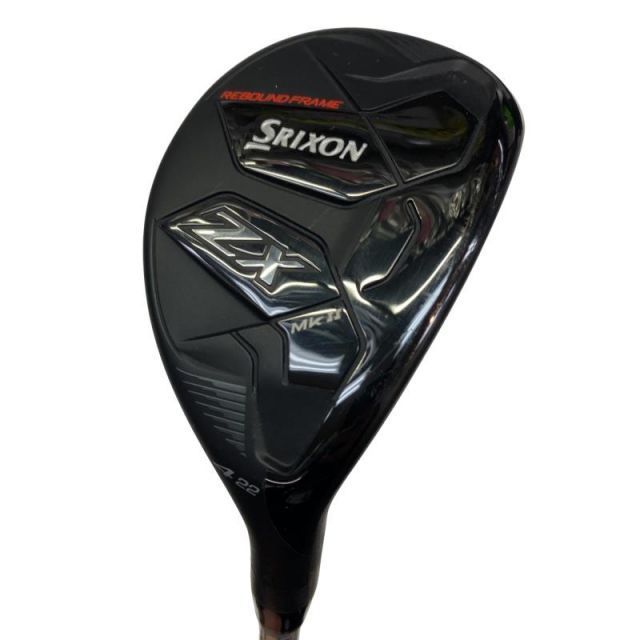 【中古】 ダンロップ SRIXON ZX Mk II HYBRID H4 ユーティリティ UT 純正特注シャフト (フレックスS) メンズ 男性用 右利き 右用 Cランク ゴルフクラブ