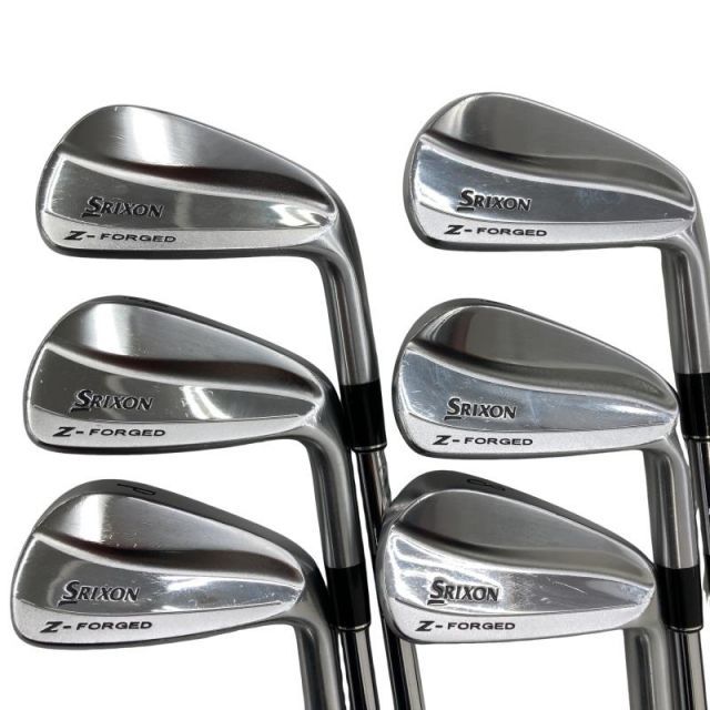 【中古】 ダンロップ SRIXON Z-FORGED 6S アイアンセット IR NS PRO MODUS3 TOUR120 (フレックスS) メンズ 男性用 右利き 右用 Cランク ゴルフクラブ