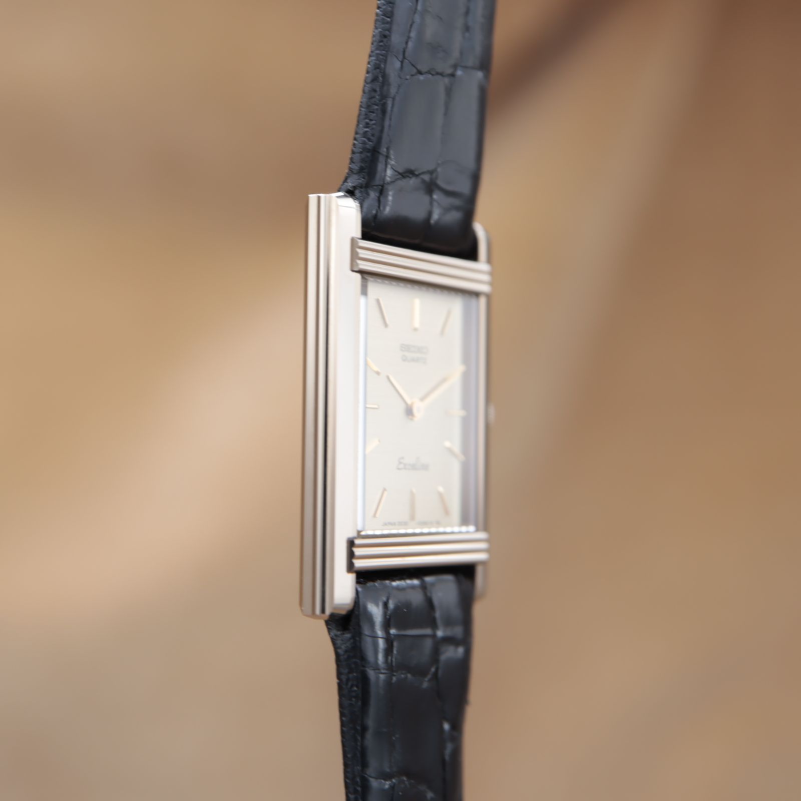 セイコー エクセリーヌ 2E20-5200 SEIKO EXCELINE タンク レクタン