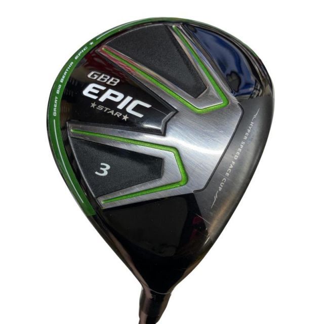 【中古】 キャロウェイ GBB EPIC STAR 3W フェアウェイウッド FW リシャフト (フレックスその他) メンズ 男性用 右利き 右用 Cランク ゴルフクラブ