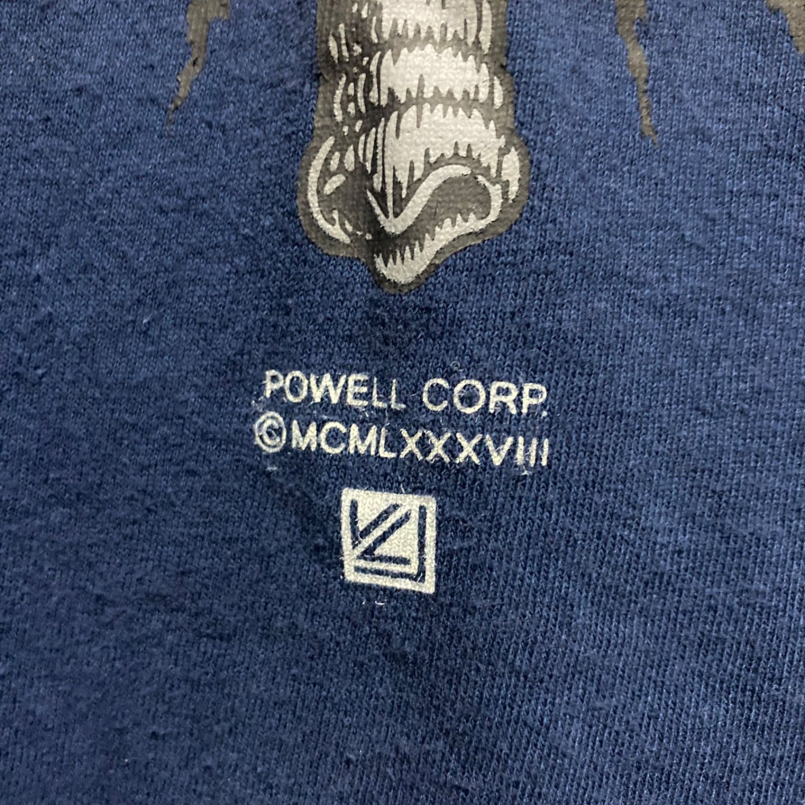 POWELL Tシャツ 00s パウエルペラルタ VALLELY NAVY - メルカリ