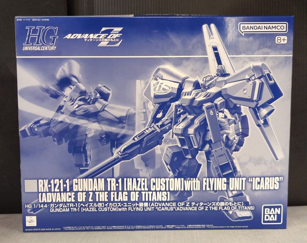 BANDAI SPIRITS HG 1/144 ADVANCE OF Z ティターンズの旗のもとに ガンダムTR-1ヘイズル改イカロスユニット装備ADVANCE OF Zティターンズの旗のもとに