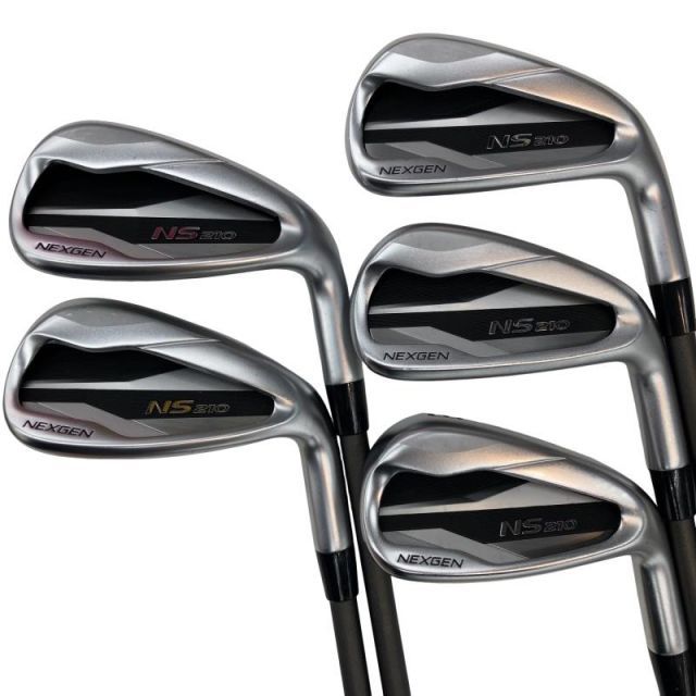 【中古】 ゴルフパートナー NEXGEN NS210 5S アイアンセット IR EI-F NS210-I (フレックスその他) メンズ 男性用 右利き 右用 Cランク ゴルフクラブ