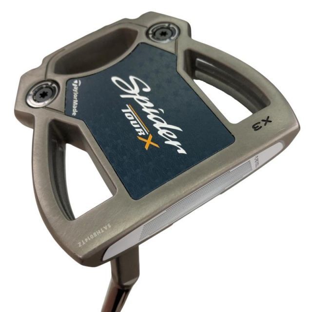 【中古】 テーラーメイド Spider TOUR X X3 33インチ パター PT スチール (フレックスその他) メンズ 男性用 右利き 右用 Cランク ゴルフクラブ