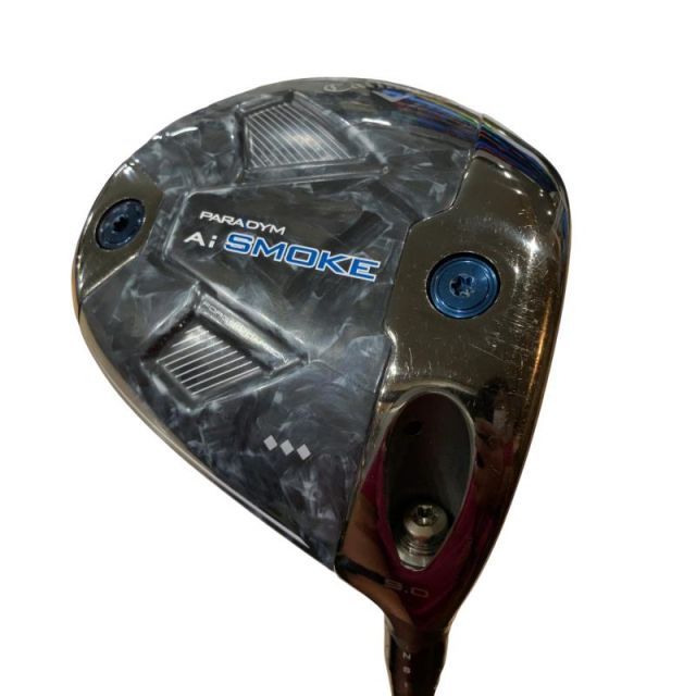 【中古】 キャロウェイ PARADYM Ai SMOKE ◆◆◆ 9° ドライバー DR 純正特注シャフト (フレックスS) メンズ 男性用 右利き 右用 Cランク ゴルフクラブ