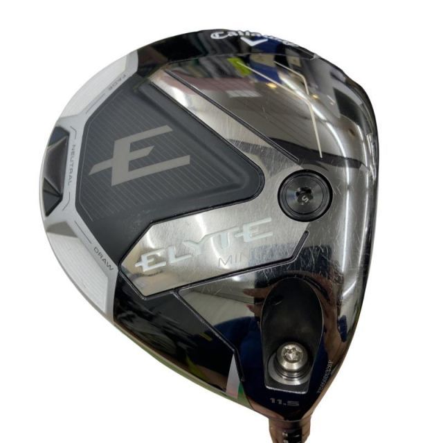 【中古】 キャロウェイ ELYTE MINI DRIVER 11.5° ドライバー DR TENSEI GREEN 60 for CW(ELYTE DR) (フレックスSR) メンズ 男性用 右利き 右用 Cランク ゴルフクラブ