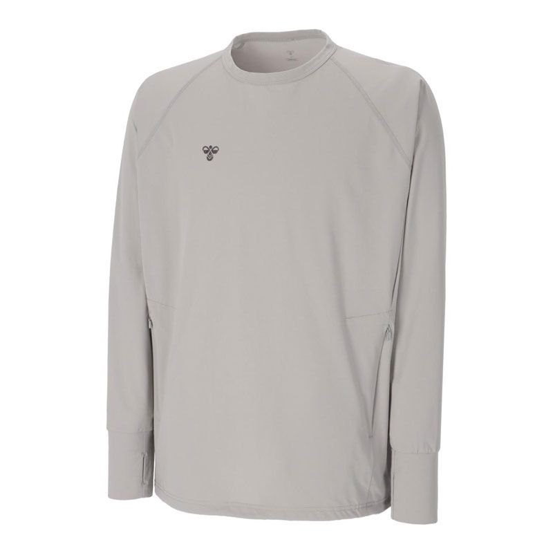 サイズL、hummel(ヒュンメル) hummel PLAY UVカット長袖Tシャツ スポーツスタイル ウェア Ｔシャツ HAP7244
