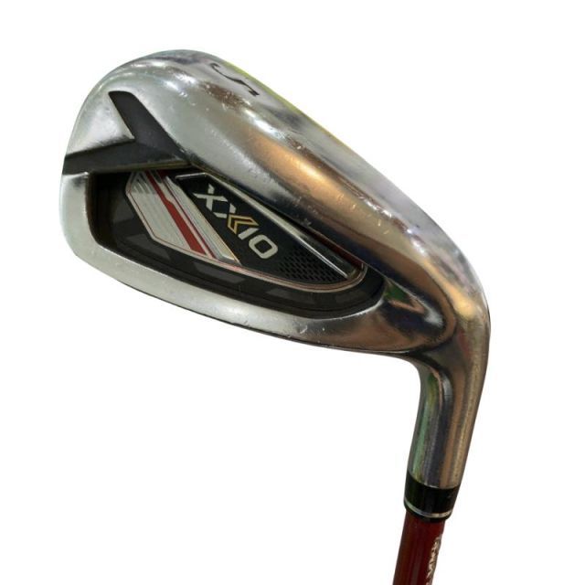 【中古】 ダンロップ XXIO(2022) #5(レッド) 単品アイアン LI XXIO MP1200(IR) レッド (フレックスR) メンズ 男性用 右利き 右用 Dランク ゴルフクラブ