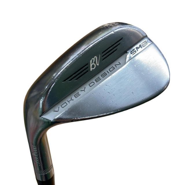 【中古】 タイトリスト VOKEY SPIN MILLED SM8 ツアークロム 52°/12°F レフティ ウェッジ WG Dynamic Gold (フレックスS) メンズ 男性用 左利き レフティ 左用 Cランク ゴルフクラブ