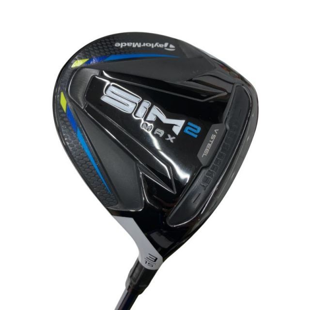 【中古】 テーラーメイド SIM2 MAX 3W フェアウェイウッド FW TENSEI BLUE TM50(SIM2 FW) (フレックスS) メンズ 男性用 右利き 右用 Cランク ゴルフクラブ