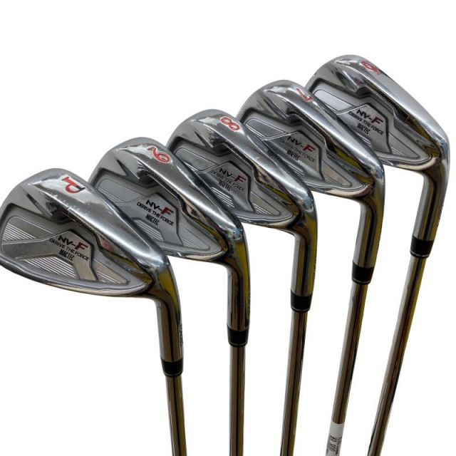 【中古】 マグレガー MACTEC NV-F(RED) 6S アイアンセット IR リシャフト (フレックスその他) メンズ 男性用 右利き 右用 Cランク ゴルフクラブ