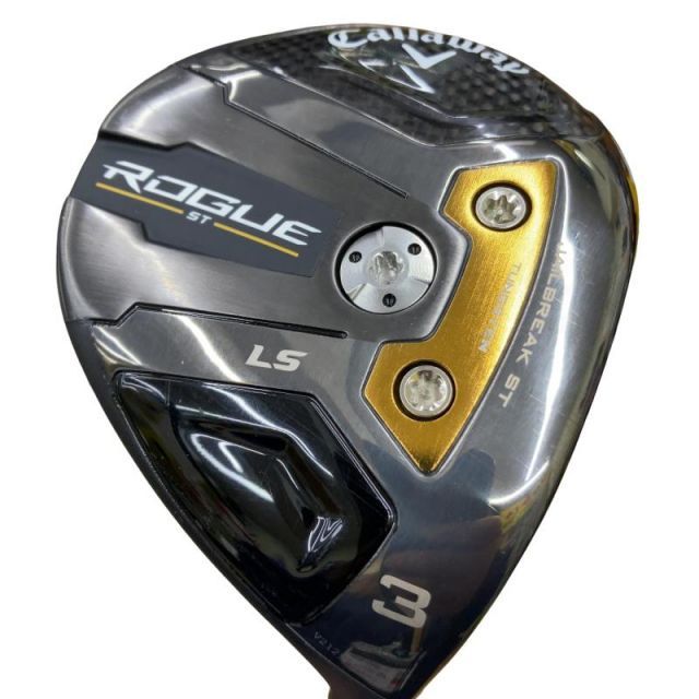 【中古】 キャロウェイ ROGUE ST LS 3W フェアウェイウッド FW TENSEI 55 for CW(ROGUE ST FW) (フレックスS) メンズ 男性用 右利き 右用 Cランク ゴルフクラブ
