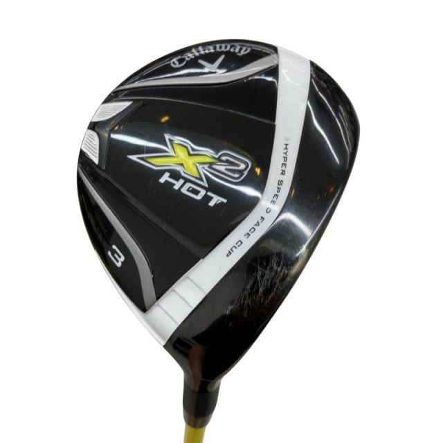 【中古】 キャロウェイ X2 HOT 3W フェアウェイウッド FW Tour AD MT-6 (フレックスS) メンズ 男性用 右利き 右用 Cランク ゴルフクラブ