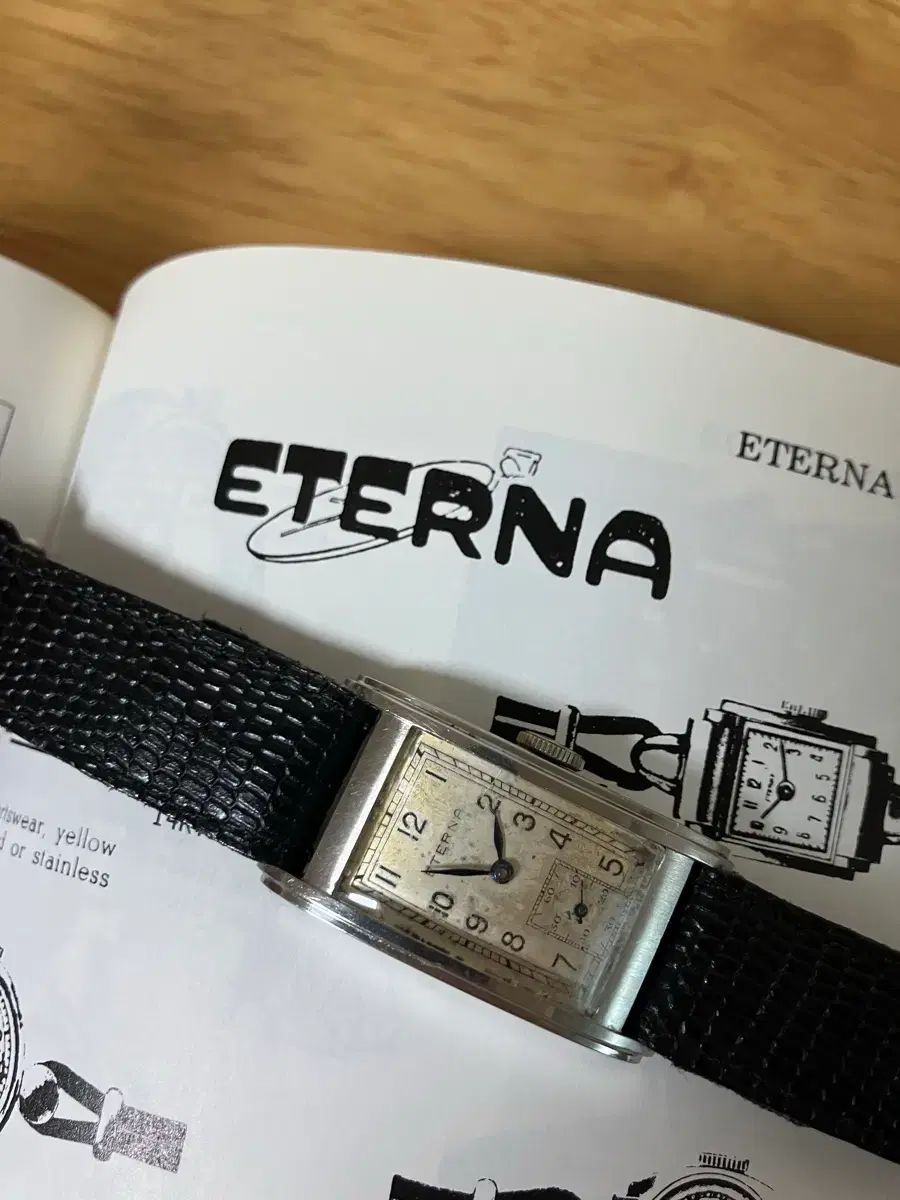 オーバーホール完了) ヴィンテージ ETERNA 手巻き時計 出品