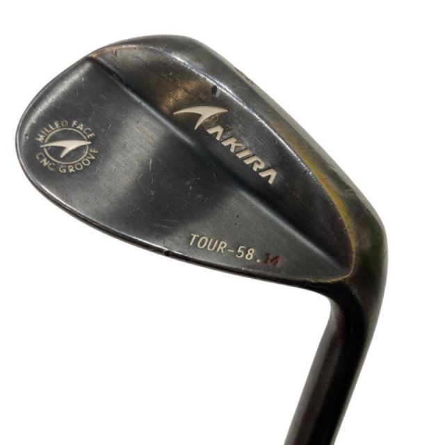 【中古】 アキラプロダクツ AKIRA TOUR 58°/14° ウェッジ WG 純正特注シャフト (フレックスその他) メンズ 男性用 右利き 右用 Dランク ゴルフクラブ