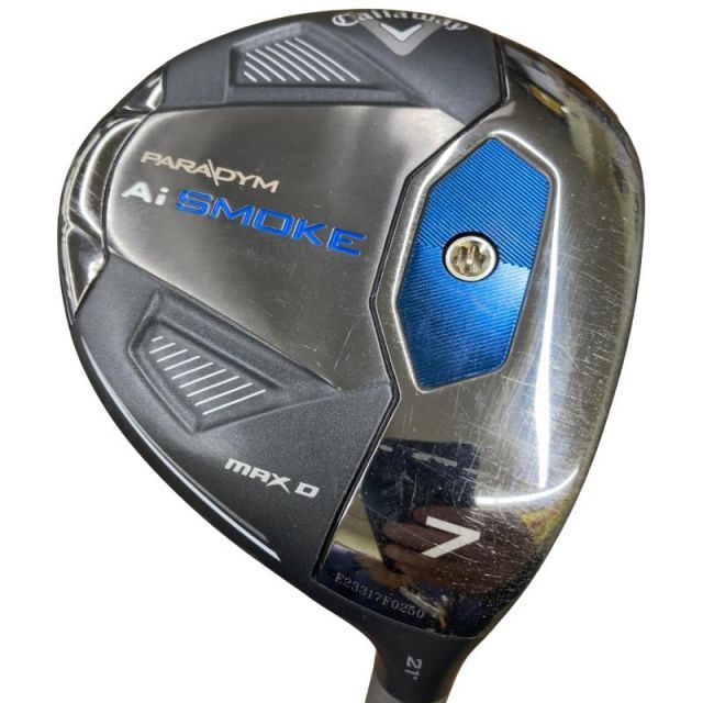 【中古】 キャロウェイ PARADYM Ai SMOKE MAX D 7W USA フェアウェイウッド FW TENSEI AV BLUE 65(2024) (フレックスS) メンズ 男性用 右利き 右用 Cランク ゴルフクラブ
