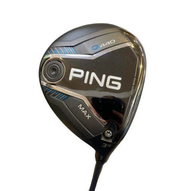 【中古】 ピン G440 MAX 3W フェアウェイウッド FW PING TOUR 2.0 CHROME 65(FW) (フレックスS) メンズ 男性用 右利き 右用 Cランク ゴルフクラブ