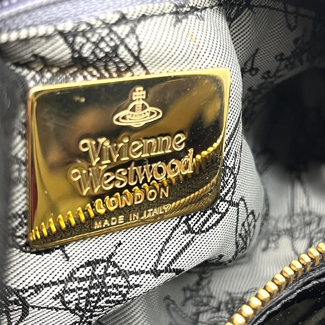 Vivienne Westwood Check Boston Bag Y2K ヴィヴィアンウエストウッド ボストンバッグ チェック柄 オーブ y2k ハンドバッグ キャンバス パテントレザー マルチカラー archive レディース 2758