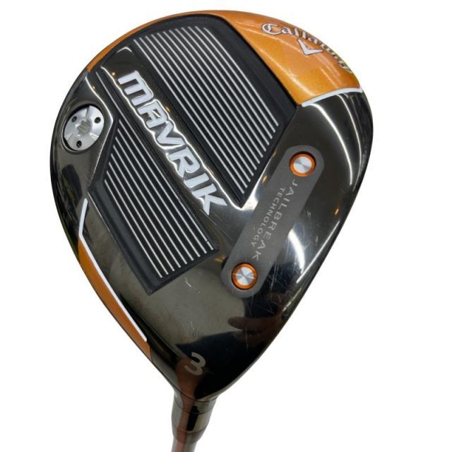 【中古】 キャロウェイ MAVRIK 3W フェアウェイウッド FW 純正特注シャフト (フレックスS) メンズ 男性用 右利き 右用 Cランク ゴルフクラブ