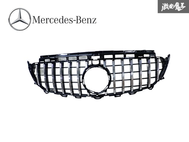 【人気カスタム】社外品 ベンツ W213 Eクラス パナメリカーナグリル フロントグリル カメラ穴有 GTルック AMG仕様 外装 カスタム 即納 棚T