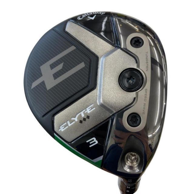 【中古】 キャロウェイ ELYTE ◆◆◆ 3W フェアウェイウッド FW TENSEI GREEN 60 for CW(ELYTE FW) (フレックスS) メンズ 男性用 右利き 右用 Bランク ゴルフクラブ