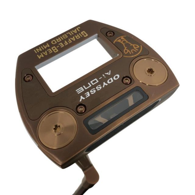 【中古】 オデッセイ Ai-ONE GIRAFFE-BEAM JAILBIRD MINI(カスタム) パター PT 純正特注シャフト (フレックスその他) メンズ 男性用 右利き 右用 Cランク ゴルフクラブ