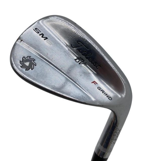 【中古】 タイトリスト VOKEY SPIN MILLED SM6 ツアークロム 50°/12°F ウェッジ WG NS PRO MODUS3 TOUR120 (フレックスS) メンズ 男性用 右利き 右用 Dランク ゴルフクラブ