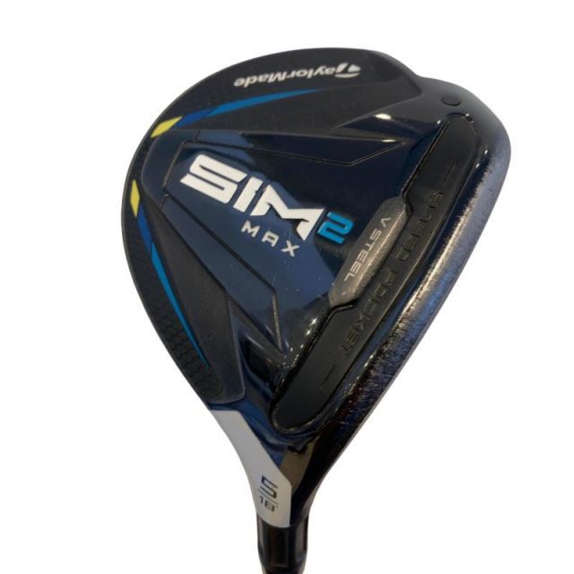 【中古】 テーラーメイド SIM2 MAX 5W フェアウェイウッド FW TENSEI BLUE TM50(SIM2 FW) (フレックスS) メンズ 男性用 右利き 右用 Cランク ゴルフクラブ