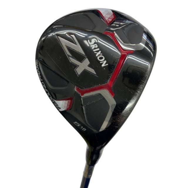 【中古】 ダンロップ SRIXON ZX F 5W フェアウェイウッド FW 純正特注シャフト (フレックスS) メンズ 男性用 右利き 右用 Cランク ゴルフクラブ