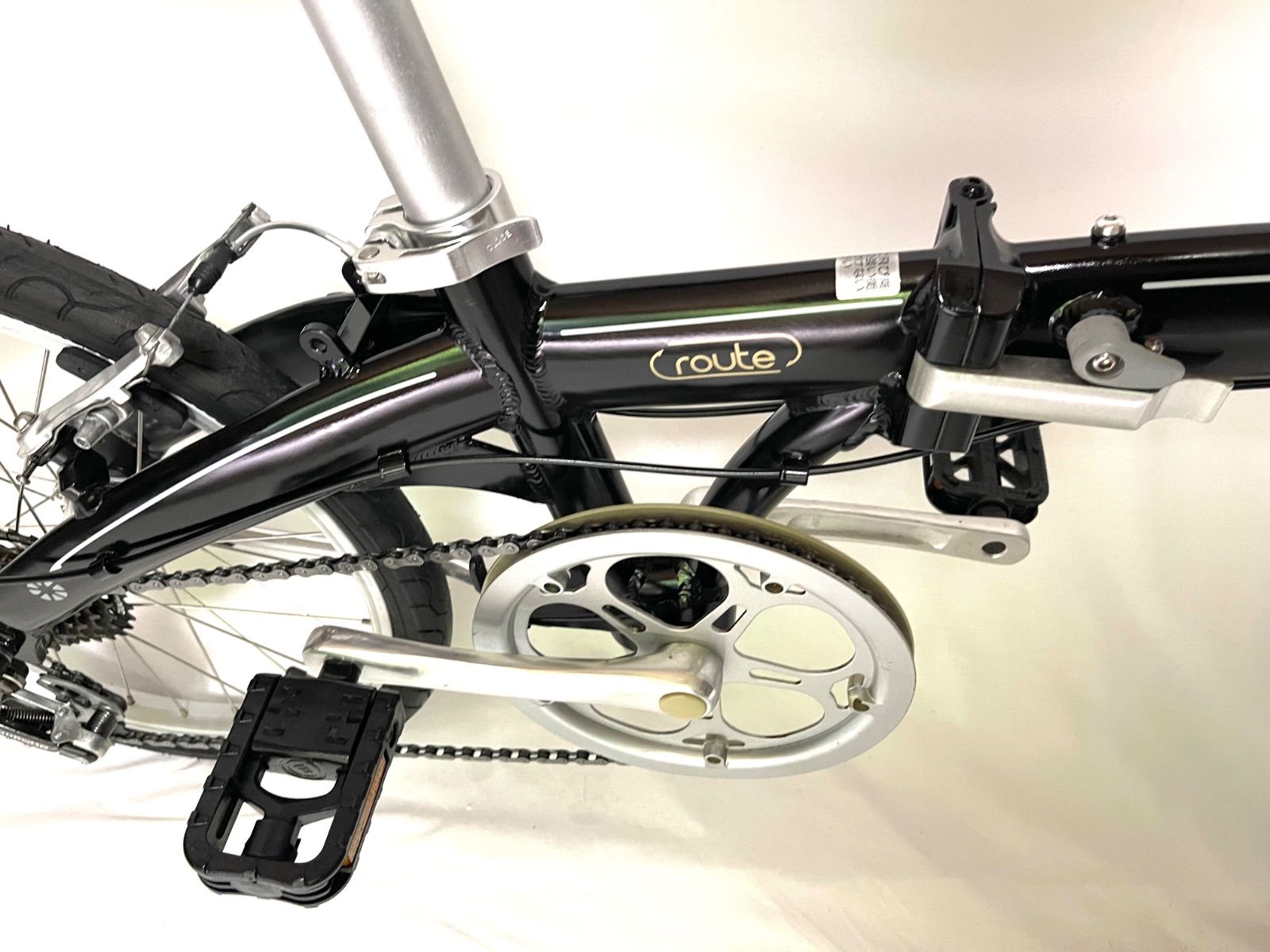 0336【即乘】送料無料 ダホン DAHON 折り畳み自転車 route SHIMANO 6速 