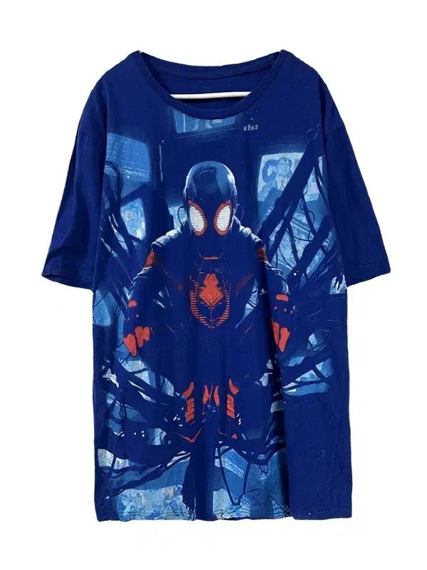 XL MARVELスパイダーマン オーバグラフィック MOVIE 半袖Tシャツ