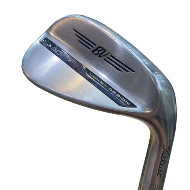 【中古】 タイトリスト VOKEY SPIN MILLED SM10 ツアークロム 48°/10°F ウェッジ WG Dynamic Gold (フレックスS) メンズ 男性用 右利き 右用 Cランク ゴルフクラブ