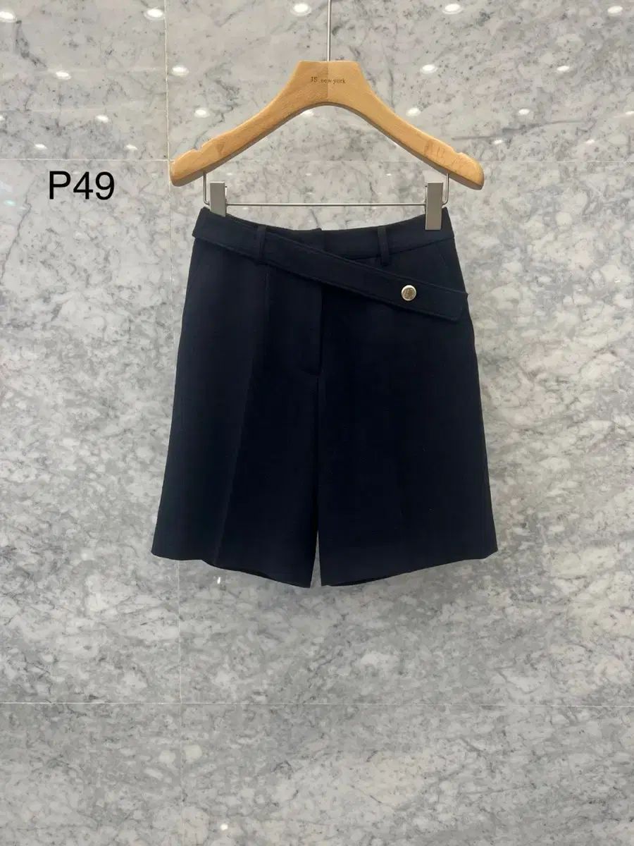 js NEW YORK スタイル セール (当日発송) 完売 ベルト POINT ウール ハーフパンツ (m サイズ) The First