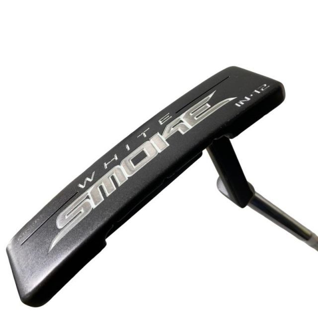 【中古】 テーラーメイド WHITE SMOKE IN-12(ブラック) 34インチ パター PT スチール (フレックスその他) メンズ 男性用 右利き 右用 Cランク ゴルフクラブ