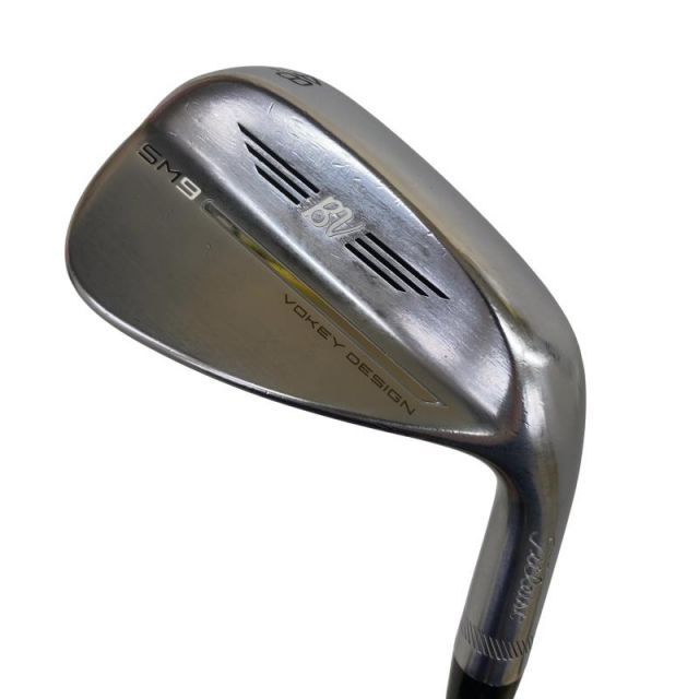 【中古】 タイトリスト VOKEY SPIN MILLED SM9 ツアークロム 48°/10°F ウェッジ WG Dynamic Gold (フレックスS) メンズ 男性用 右利き 右用 Cランク ゴルフクラブ