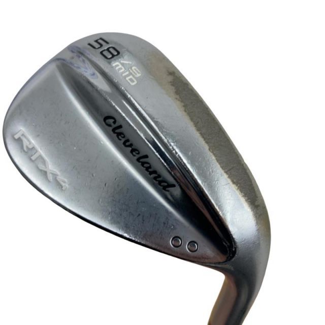 【中古】 クリーブランド Cleveland RTX-4 ツアーサテン 58°/09° MID ウェッジ WG NS PRO MODUS3 TOUR120 (フレックスS) メンズ 男性用 右利き 右用 Dランク ゴルフクラブ