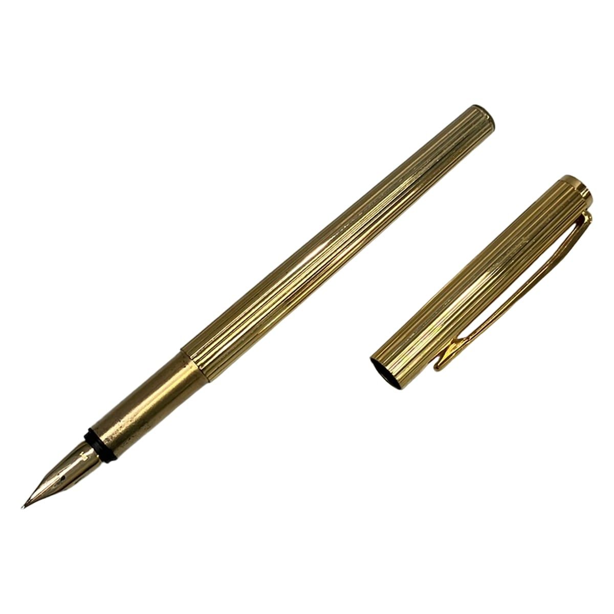 MONTBLANC(モンブラン) 万年筆 - K14YG×ゴールド インクなし