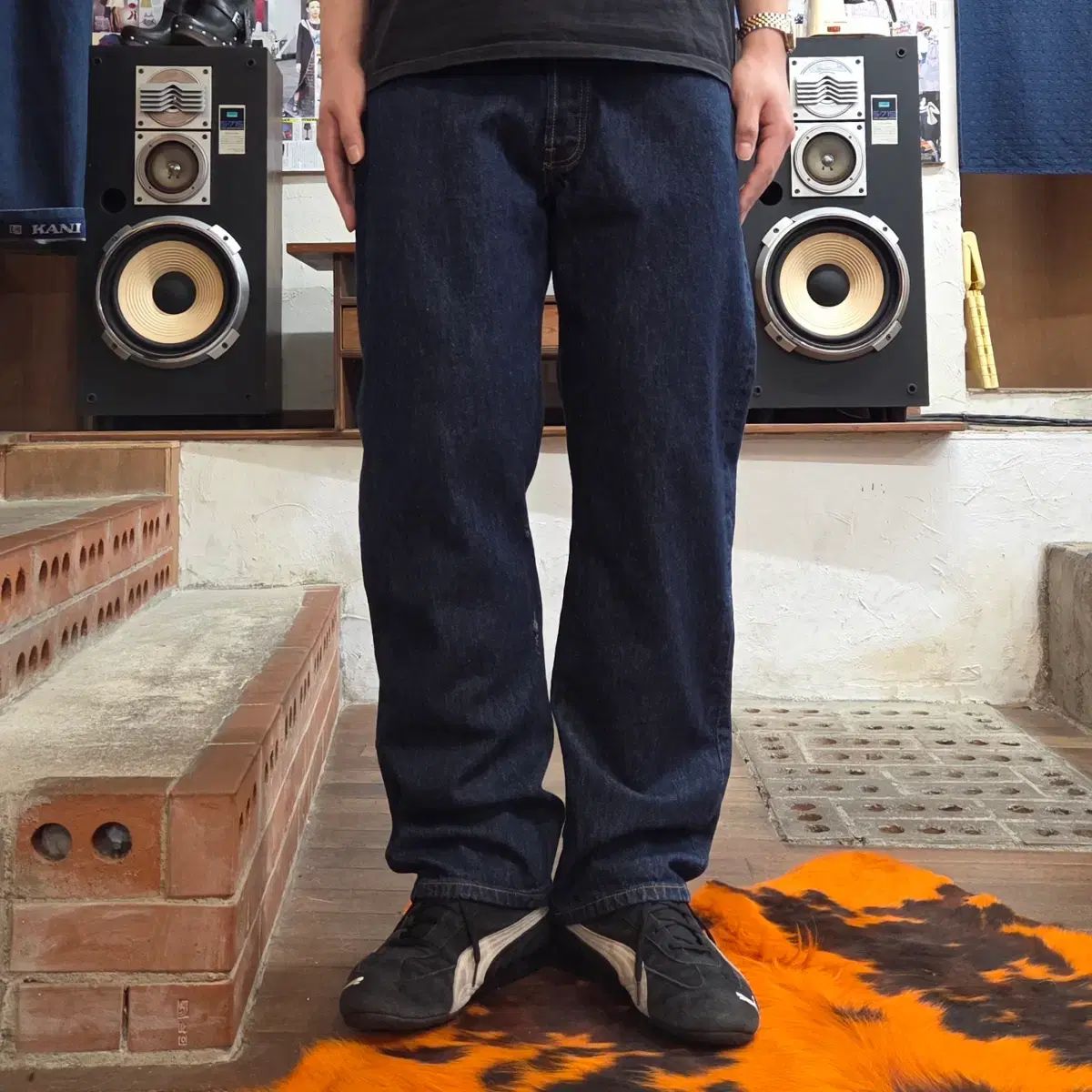 リーバイス 501 Rタブ ボタン フライ デニム パンツ