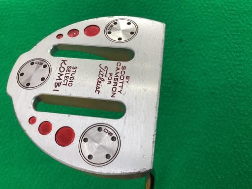 【中古】 タイトリスト SCOTTY CAMERON STUDIO SELECT KOMBI 34インチ パター PT スチール (フレックスその他) メンズ 男性用 右利き 右用 Dランク ゴルフクラブ