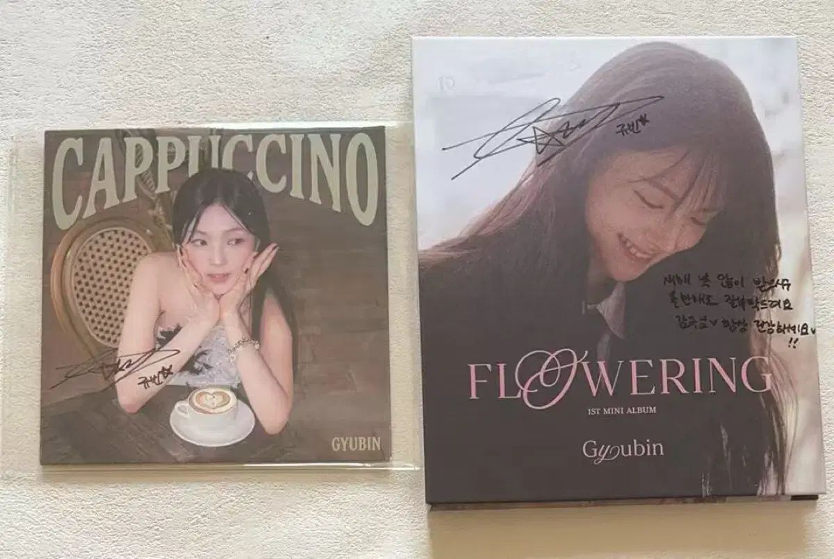 パクギュビン ギュビンサイン アルバム gyubin デジタルSingle 非売品 アルバム flower capp