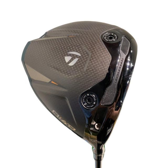 【中古】 テーラーメイド Qi4D 10.5° ドライバー DR REAX MR60(Qi4D DR) (フレックスS) メンズ 男性用 右利き 右用 Cランク ゴルフクラブ