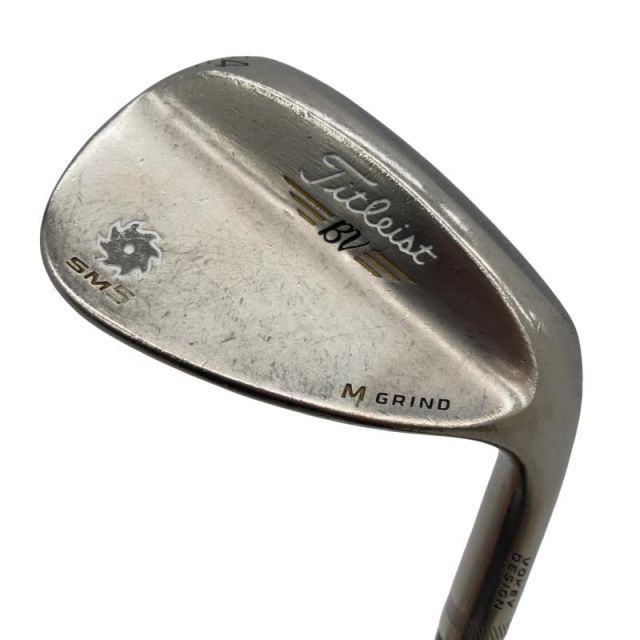 【中古】 タイトリスト VOKEY SPIN MILLED SM5 ゴールドニッケル 54°/10°M ウェッジ WG Dynamic Gold (フレックスS) メンズ 男性用 右利き 右用 Dランク ゴルフクラブ