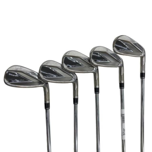 【中古】 テーラーメイド STEALTH 5S アイアンセット IR KBS MAX MT85 JP (フレックスS) メンズ 男性用 右利き 右用 Cランク ゴルフクラブ