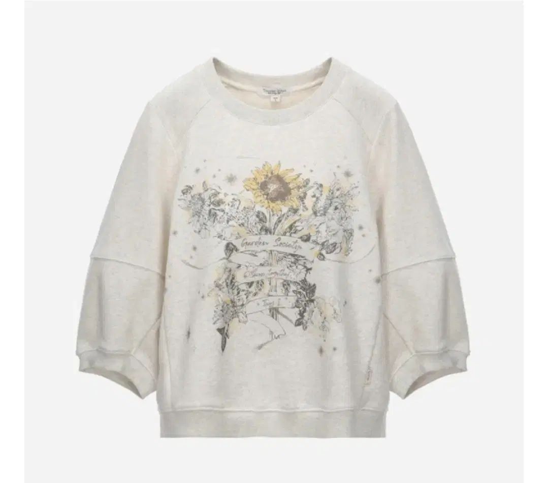 新品) Thursday Island フラワー プリンティング スウェット Tシャツ