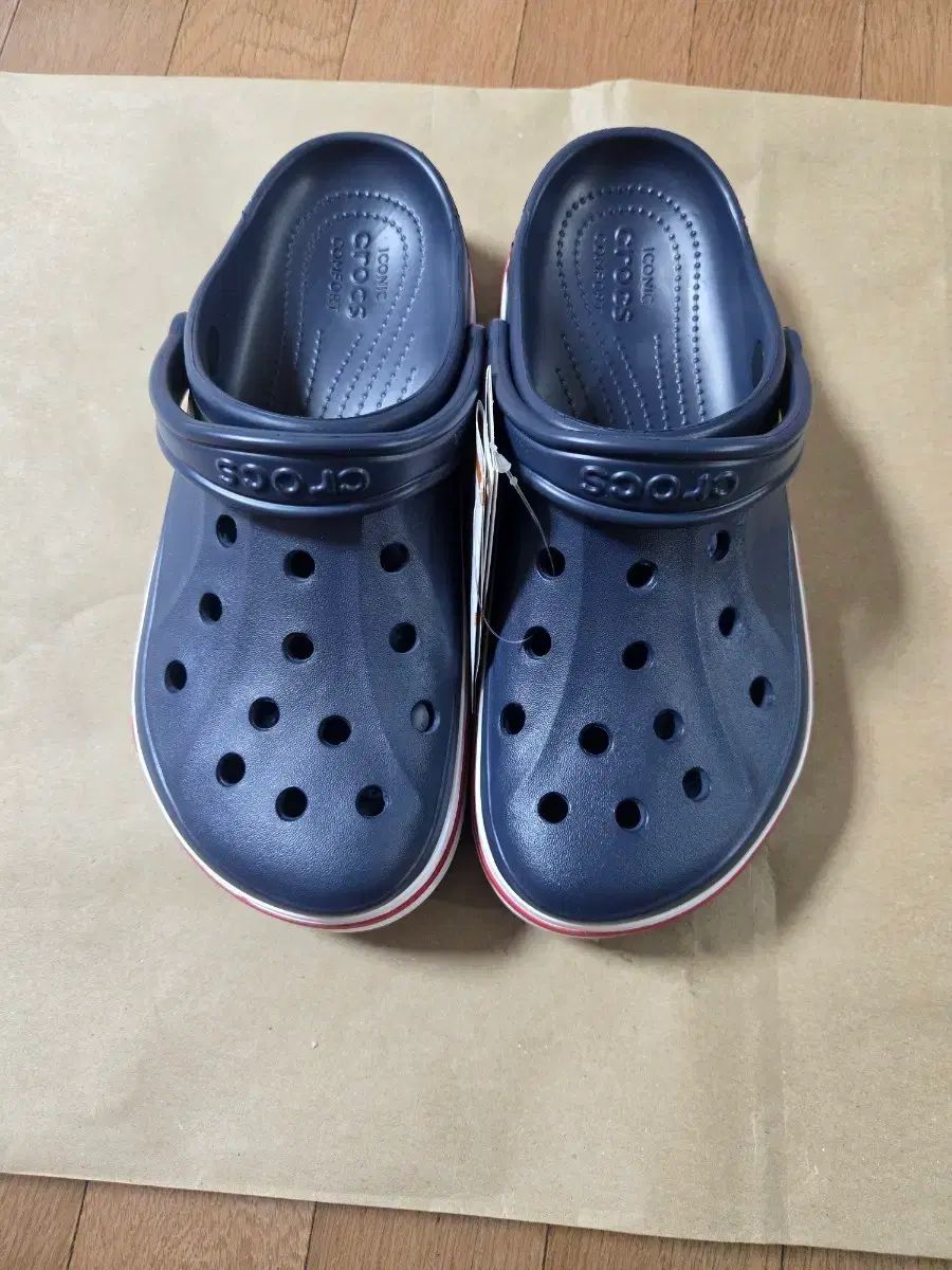 クロックス ネイビー クロッグ サンダル 新品